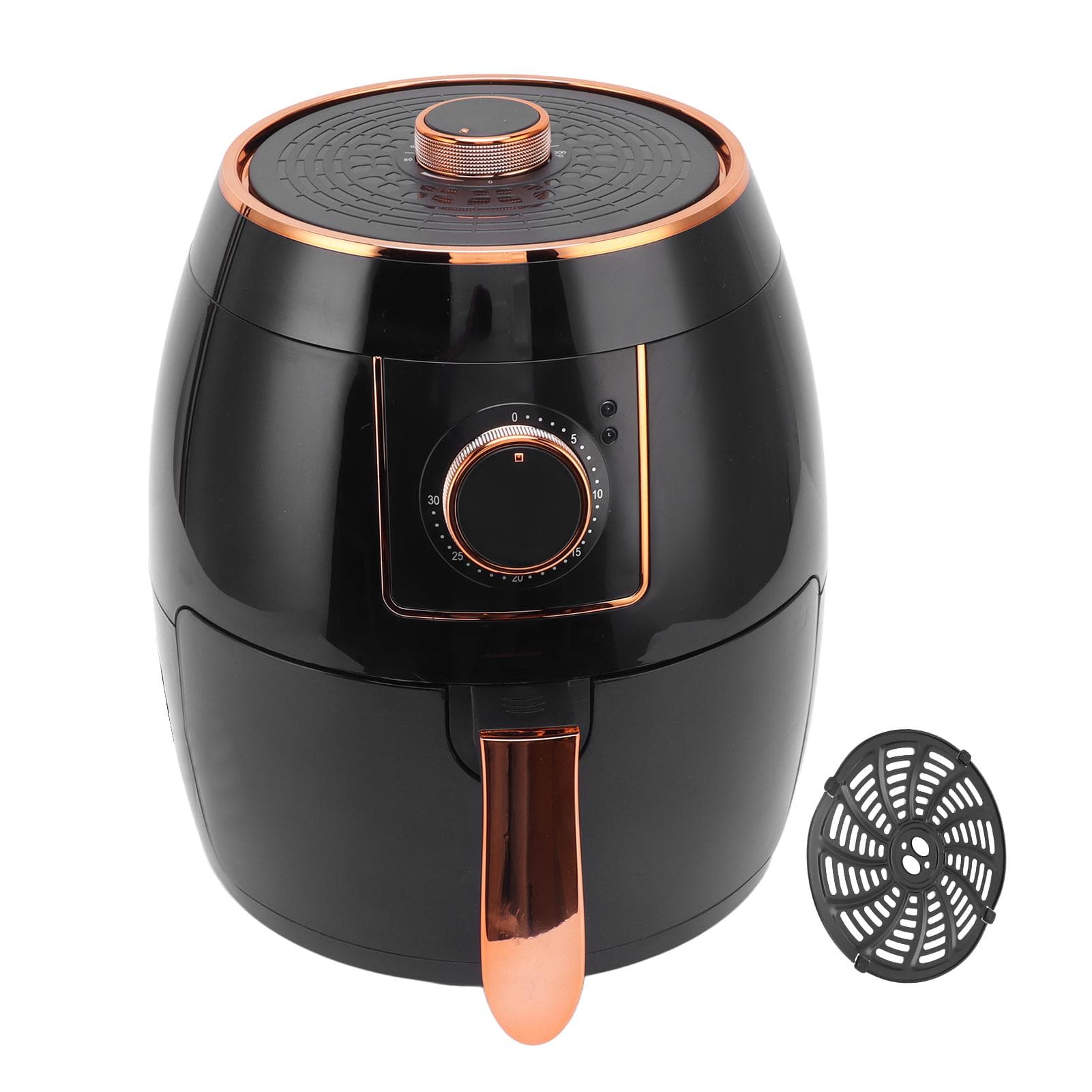 5,5L Airfryer Automatische Nauwkeurige Temperatuurregeling Olievrije Koker Elektrische Voedsel Frituurpan voor Keuken