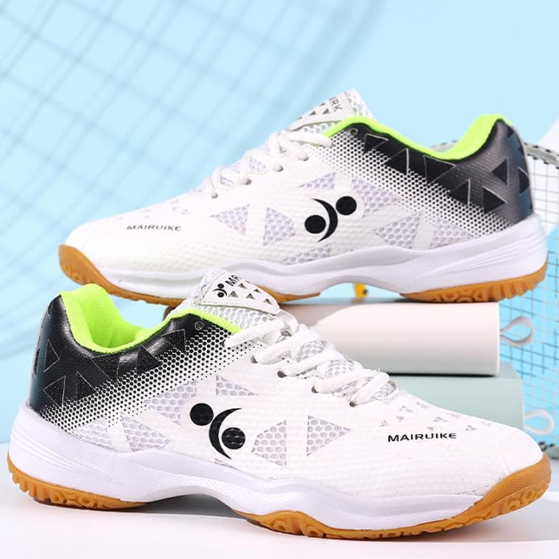 36-45 Unisex badmintonschoenen Heren en dames liefhebbers Badmintonschoenen Outdoor trainingsschoenen Tennisschoenen Vrije tijd golfschoenen cm wit