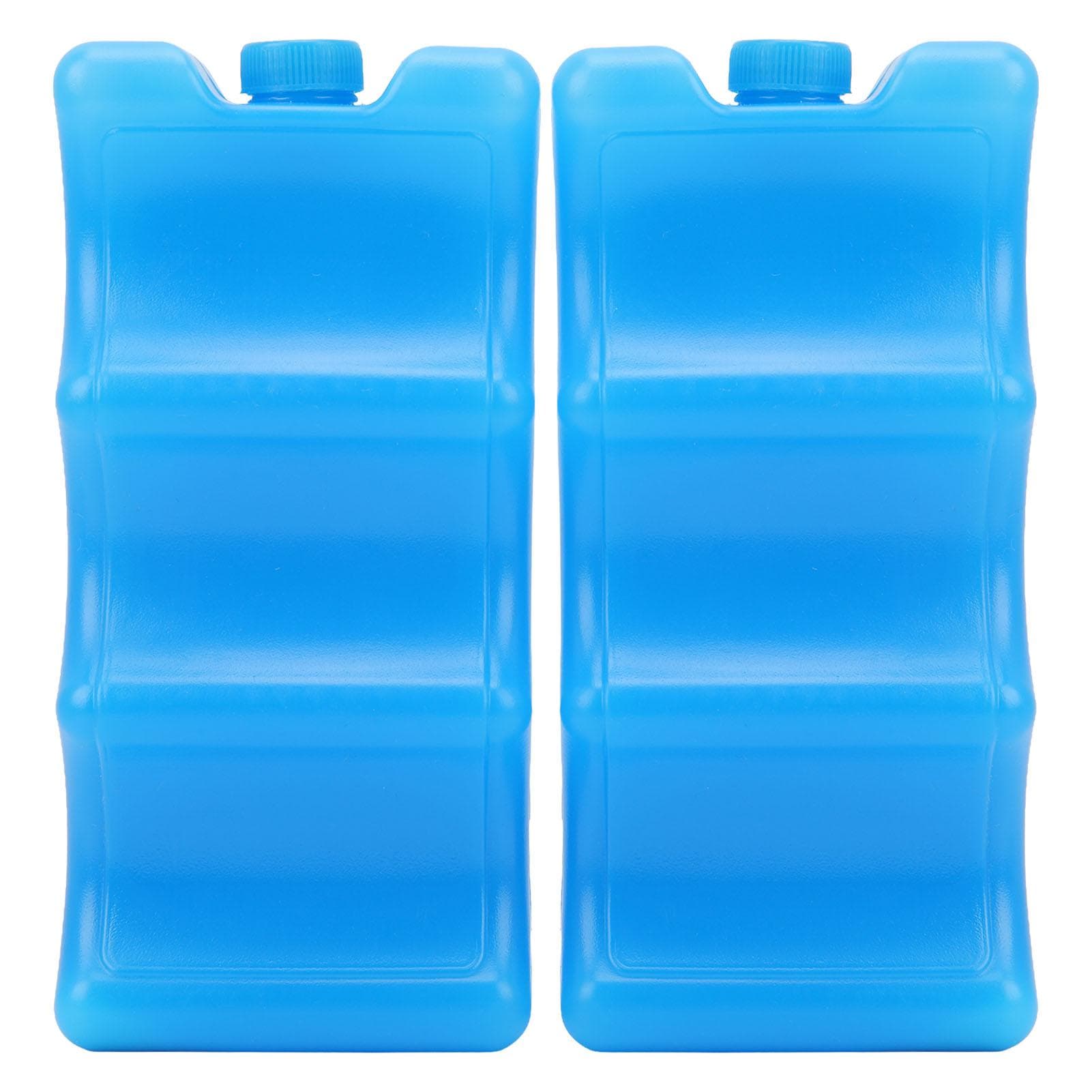 2 stuks Moedermelk IJspak Contouren Vorm Blauw Herbruikbare Koelbox voor Moedermelk Werkende Moeder