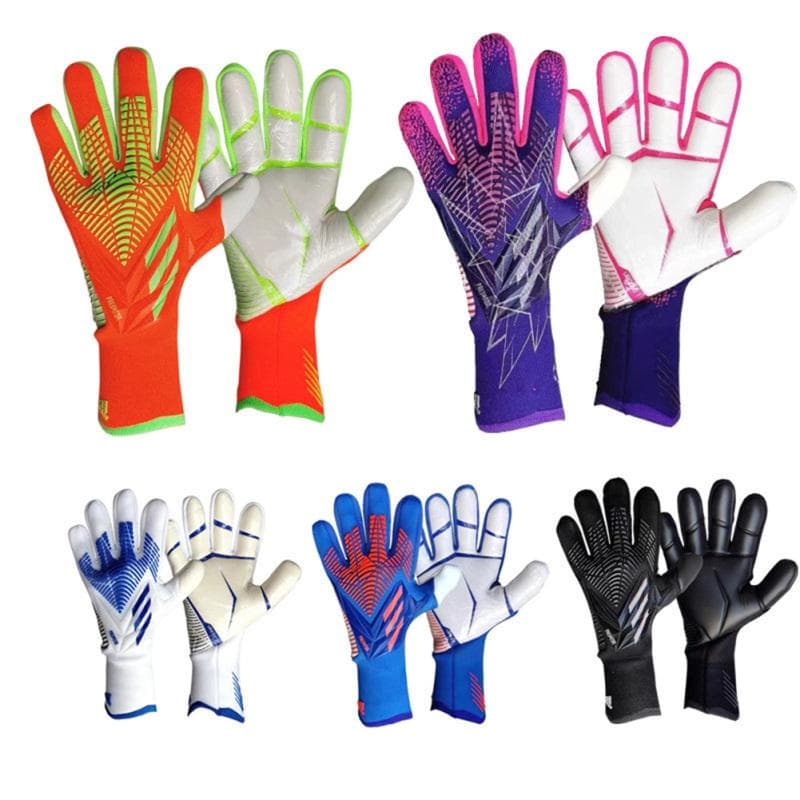 Professionele voetbal keepershandschoenen Latex verdikking Antislip Slijtvaste ademende handschoenen