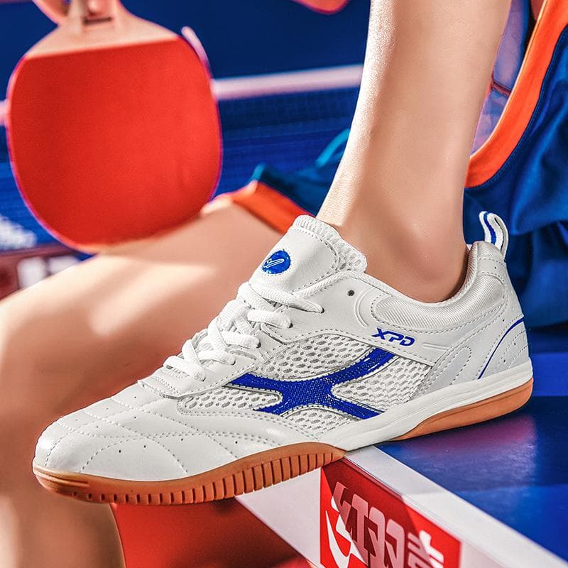 36-47 Klassieke schokabsorptie Antislip en slijtvast Professionele badmintonschoenen Tafeltennisschoenen Trainingsschoenen cm wit/rood