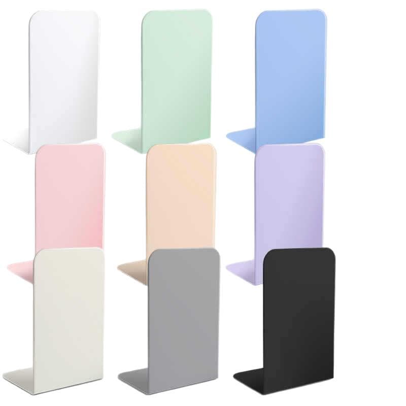 2 Stuks Eenvoudige Metalen Boekenstandaard Bureau Antislip Boekensteun Student Boek Organizer Boekensteunen Grote Verdikte Boekopslagrek