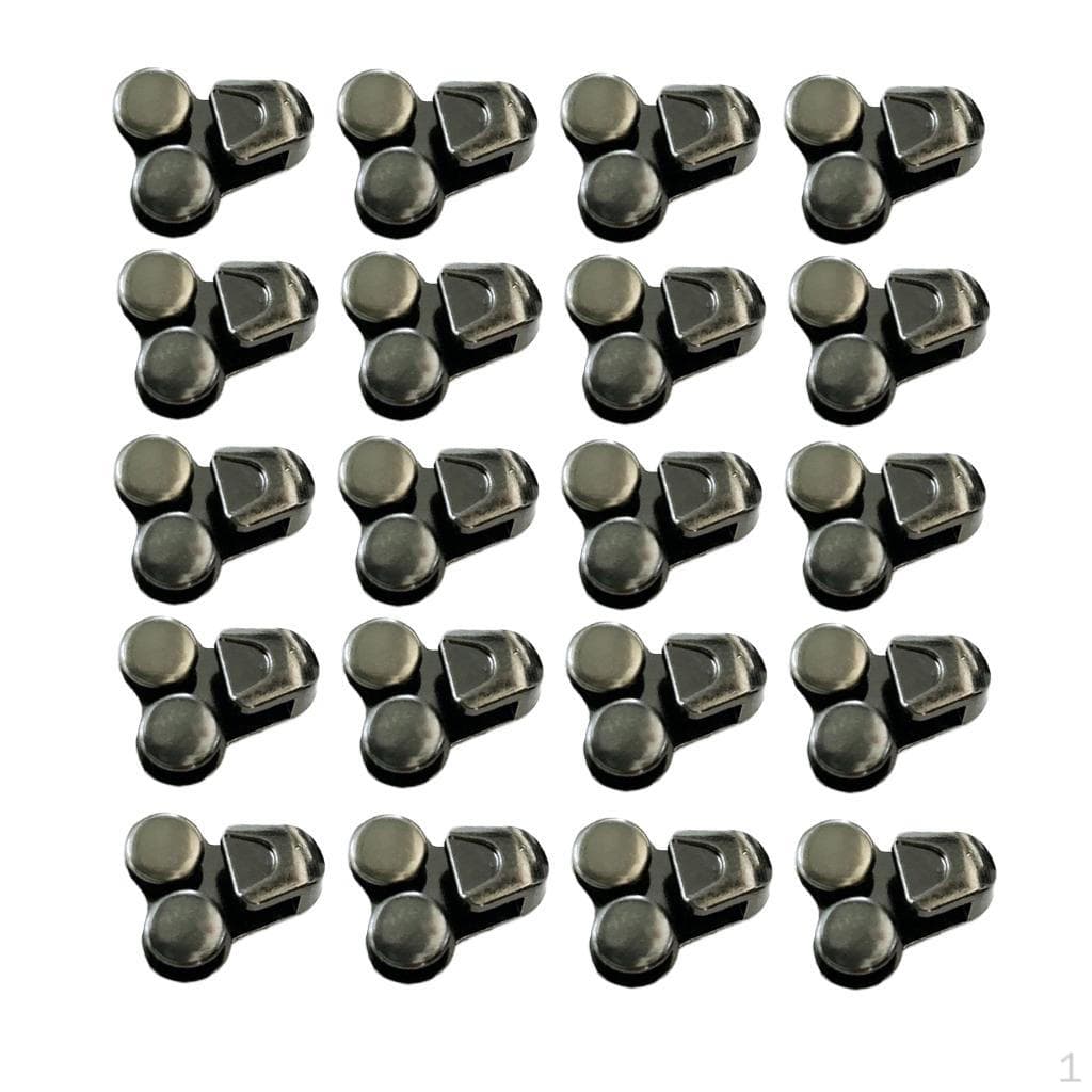 20 stuks Legering Schoenen Veterhaken Gespen Reparatie Jacht Wandelschoenen