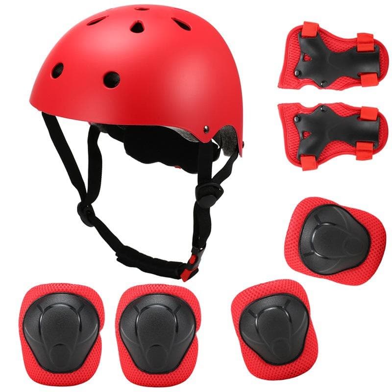 Kind helm beschermend pak knie elleboogbeschermers 2 3 4 5 6 7 8 9 10 11 12 jaar Meisje jongen Geschikte rolschaatsen skateboards beschermingsuitrusti