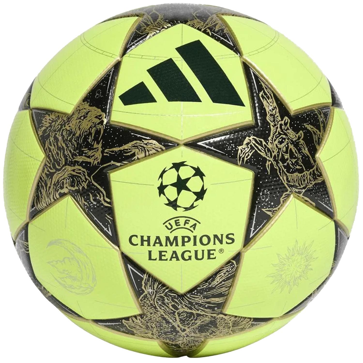 adidas UEFA Champions League LGE FIFA Quality Bal, Unisex gele Voetbal geel