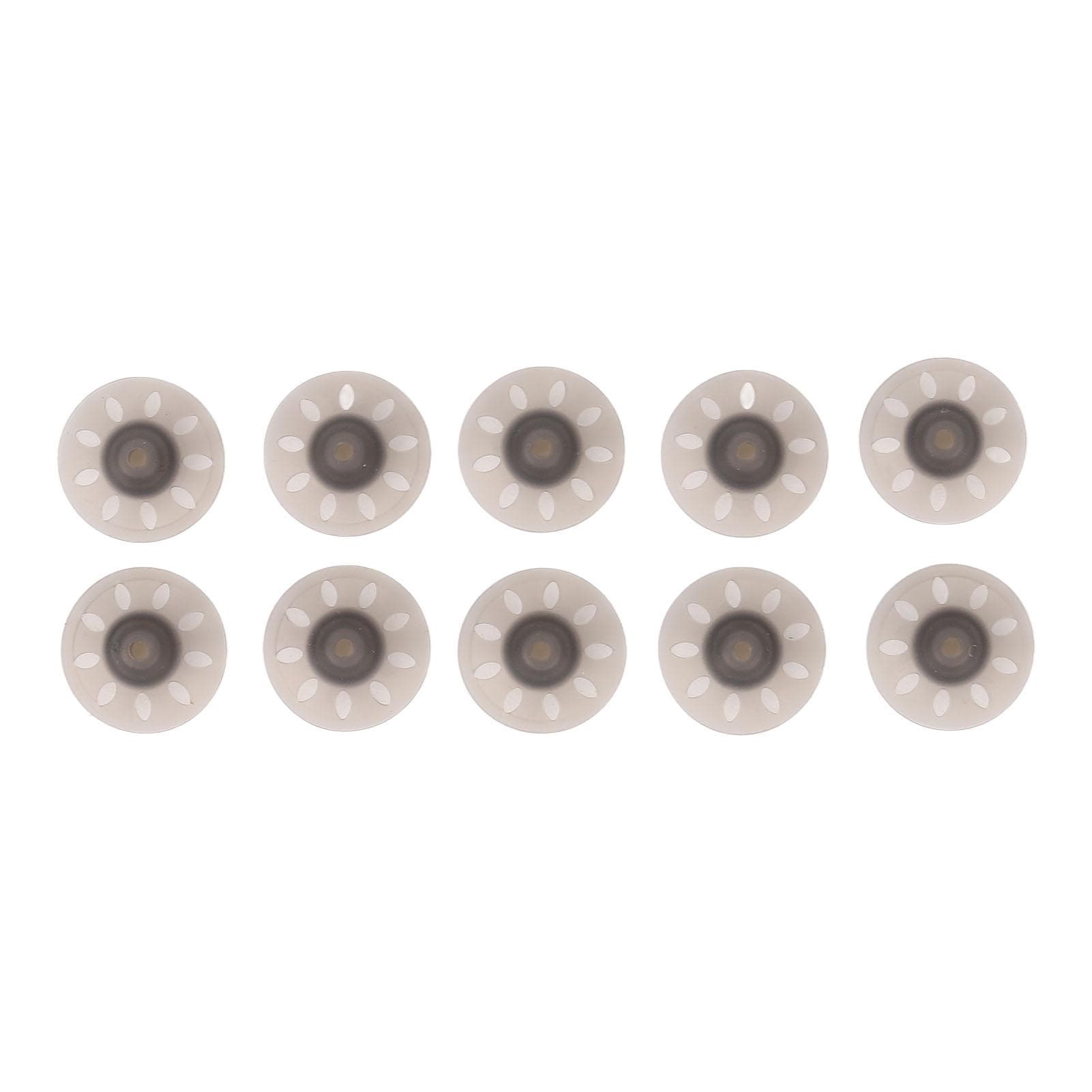 10 stuks hoortoestelkoepels geluidsversterkers kleine open zwarte oordopjes accessoires voor Phonak 8 mm