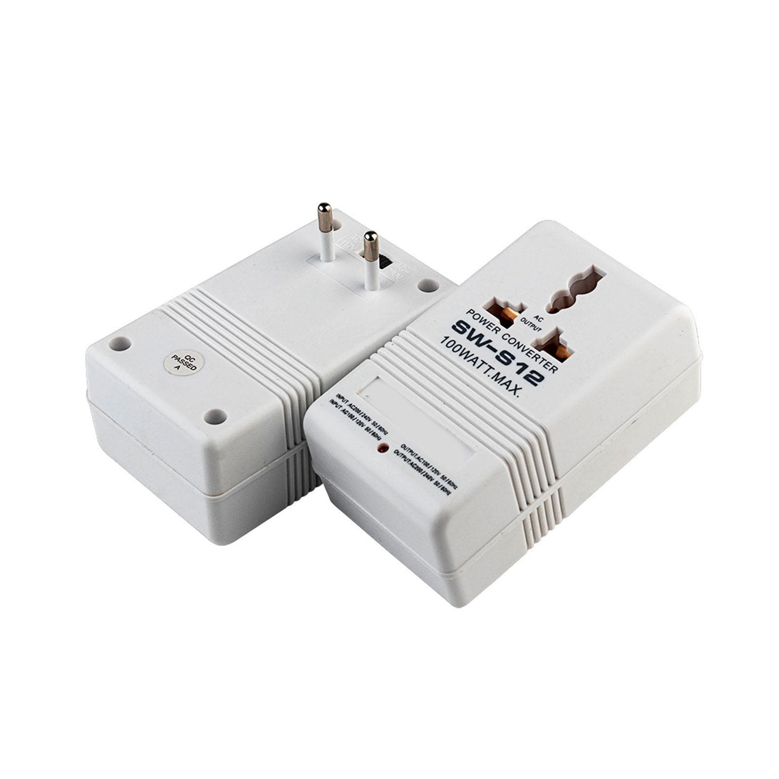 SW S12 110V 220V Dubbele Spanning   100W Reisadapter   Stroomomvormer voor Kleine Apparaten
