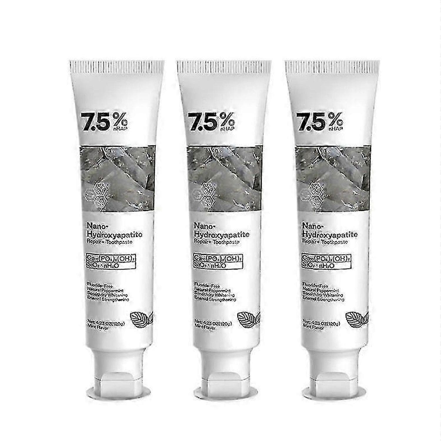 3 STuks 7,5% Nano-Hydroxyapatiet Tandpasta Verwijder Diepe Reiniging Voor Gevoelige Tanden 120g