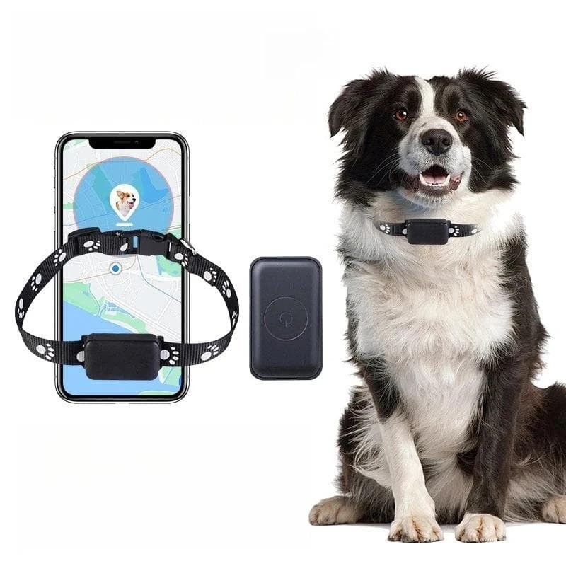 P03 Locator Draagbare Huisdierhalsband Tracker Anti-verlies voor Ouderen en Kinderen Voertuigdiefstalpreventie GPS Tracker Persoon zwart