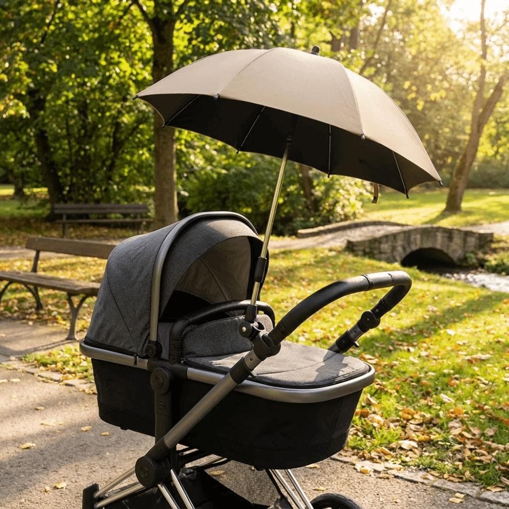 met Klem UV-Bescherming Paraplu Verstelbare Kinderwagen Paraplu Parasol Artikelen 84cm
