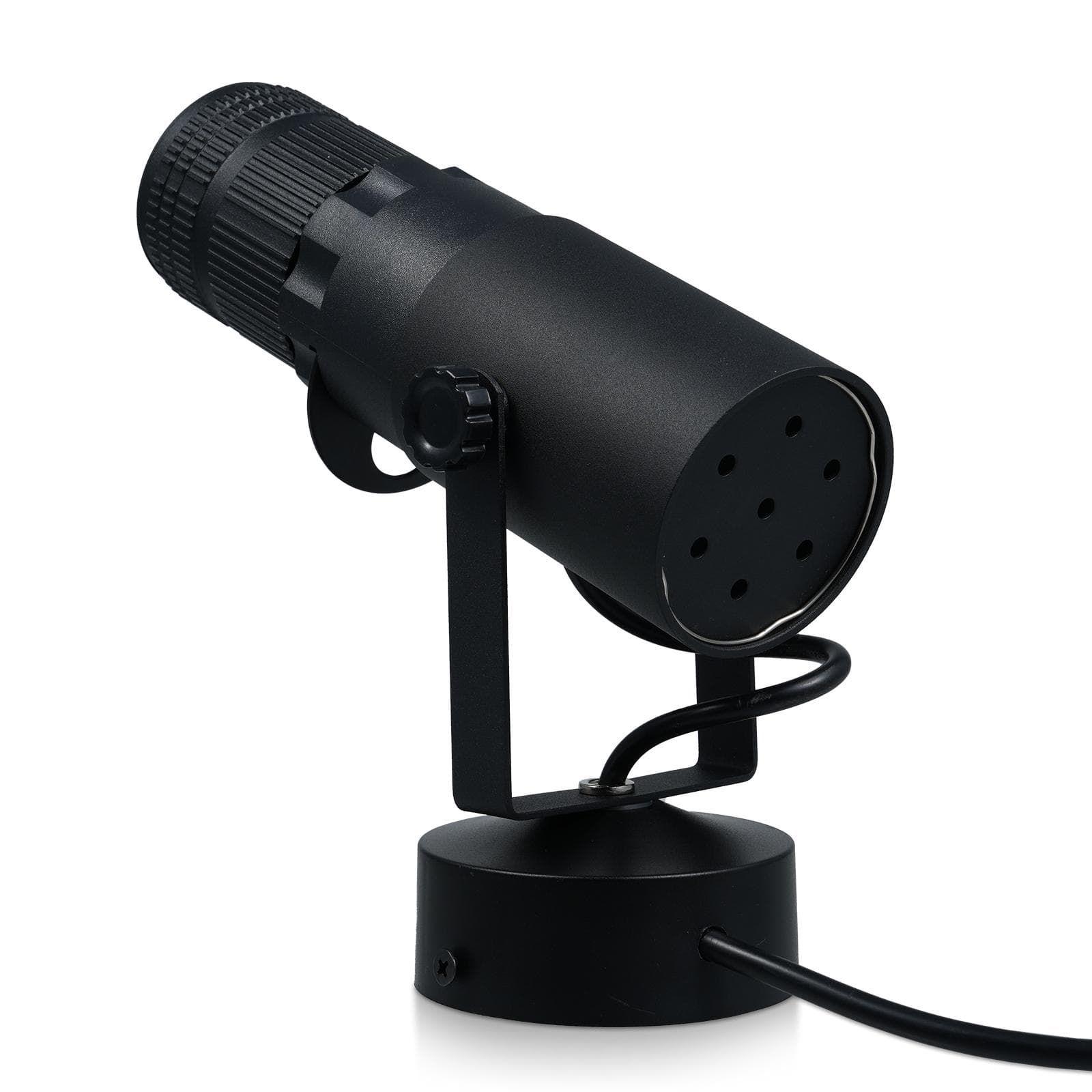 10W Verstelbare Apertuur Spotlight LED Handmatige Focus Lengte Verstelbare Hoek Straal Lichtbalk Podium zwart