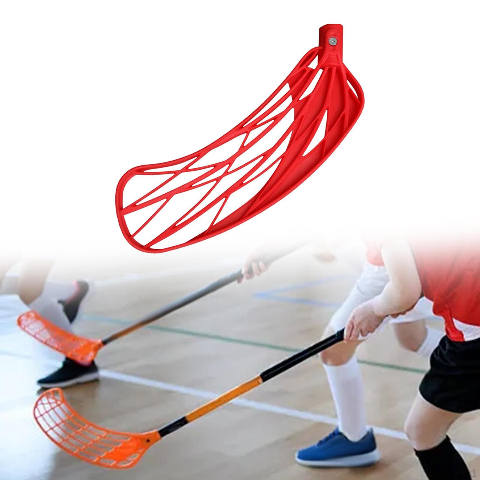 Floorball Blade Gebogen Dryland Ice Hockey Stick Kop Glasvezel Veelzijdig
