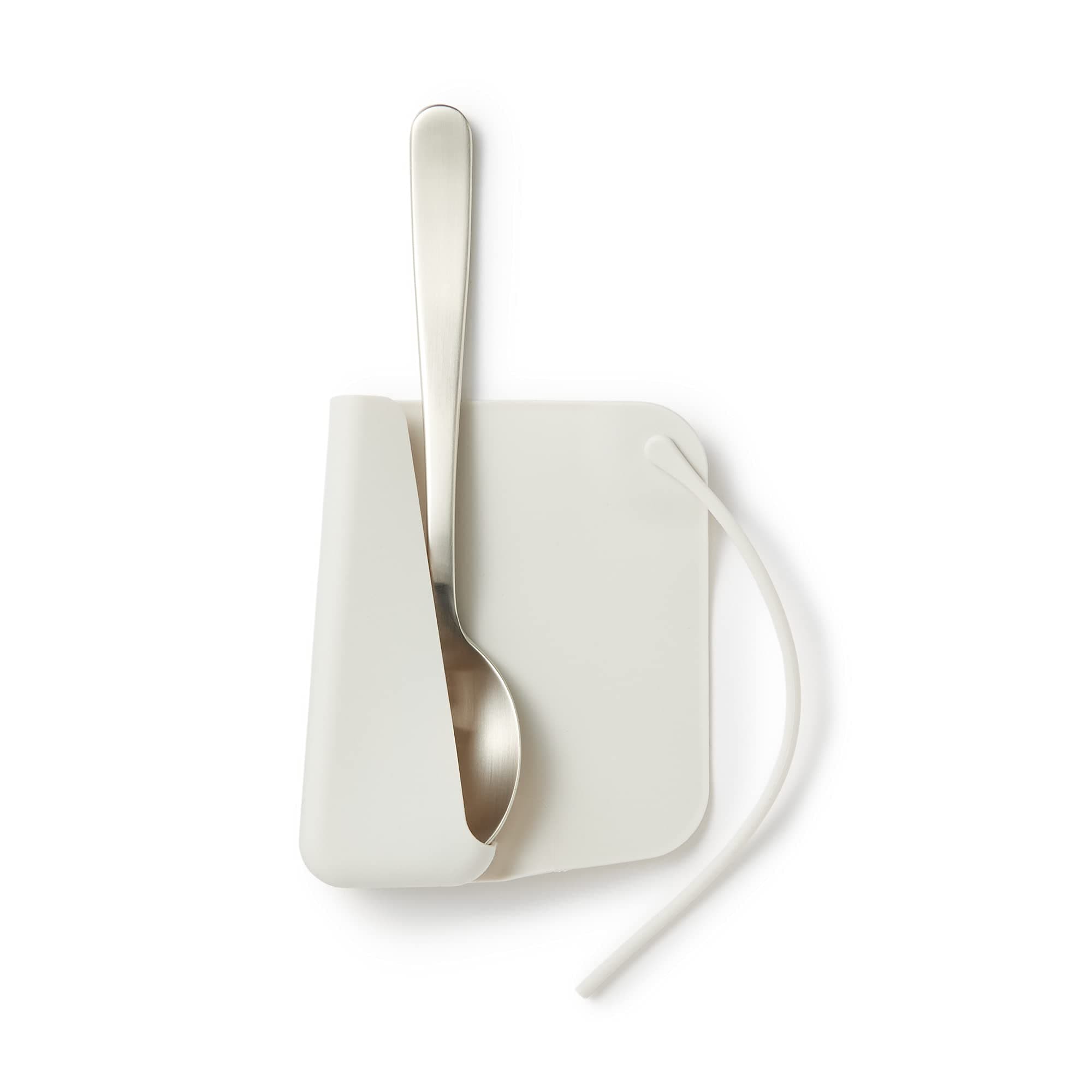MUJI Siliconen Bestek 44341261 Hoesje, Grijs, grijze kleur