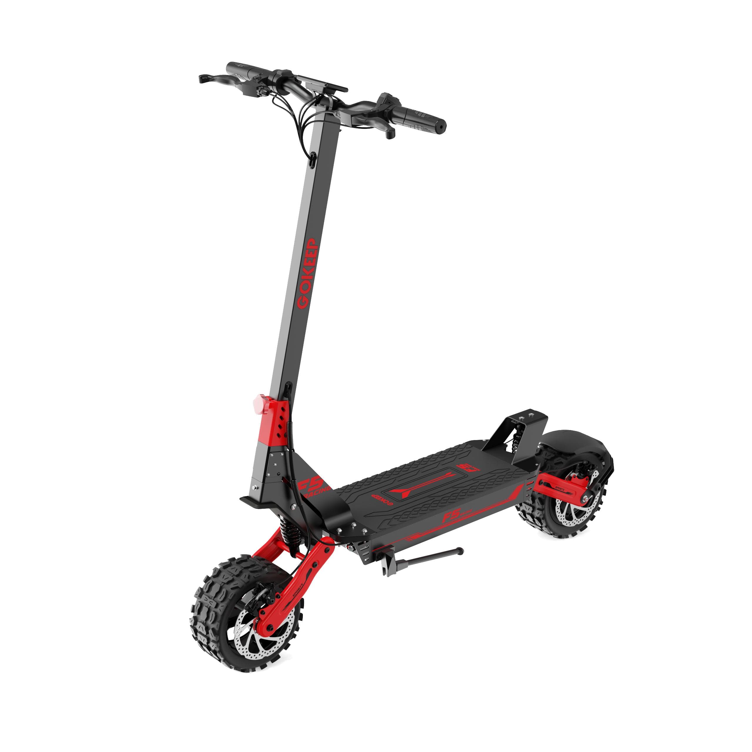 Gokeep F5 1000W Motor Elektrische Step 52V20Ah Batterij 120KG Laadvermogen 11 Inch Off-Road Banden Buiten Fietsen E-Scooter Voor Volwassenen groen