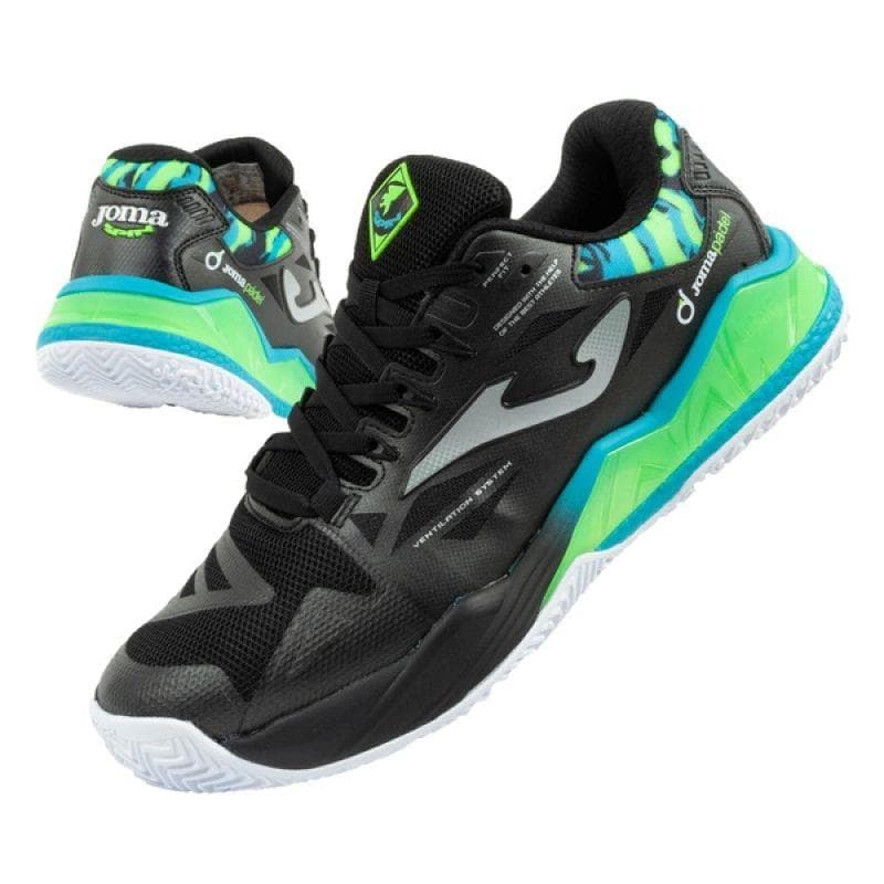 Schoeisel Joma Zwarte Padel Schoenen Spin 2501 cm