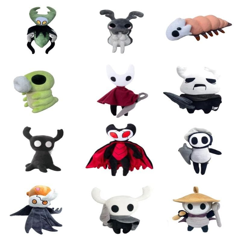 Nieuwe Hollow Knight Silksong Sherma Pop Pluche Klokkenbeest Katoenen Pop Zacht Verzameling Schattige Poppen Kamerdecoratie Speelgoed Verjaardagscadea