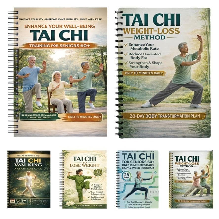 Tai Chi Wandelen voor Senioren: een 28-Dagen Zacht Tai Chi Plan voor Balans Stabiliteit Gezondheid Oefening
