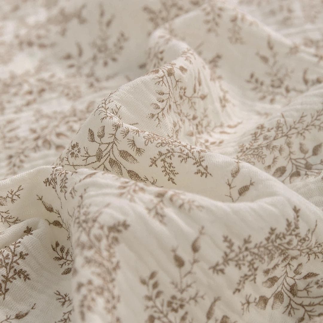 135x50/500cm Zachte Puur Katoen Dubbellaags Crêpe Stof Voor Zomerjurk Beddengoed Huis Kleding Pyjama DIY Kleding Stof TJ20572