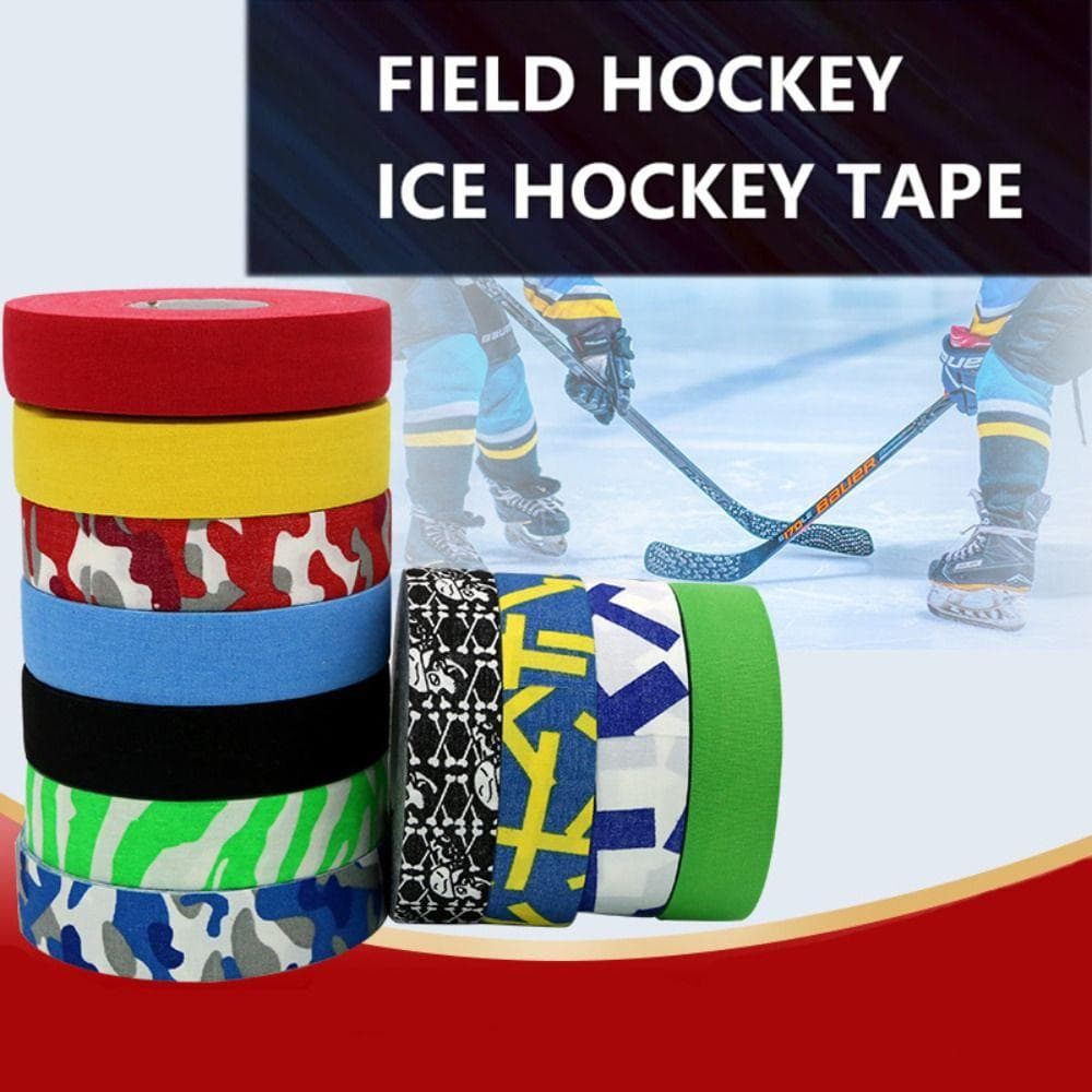 2.5cm*25m IJshockey Grip Tape Polyester Atletische Sporttape Multifunctionele Hockeystick Tape