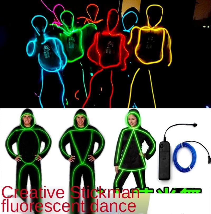1M/2M/3M/5M/10M Neon Light Dance party Decor Licht Neon Led Lamp Flexibele El Draad Touw Buis Waterdichte Led Strip oranje