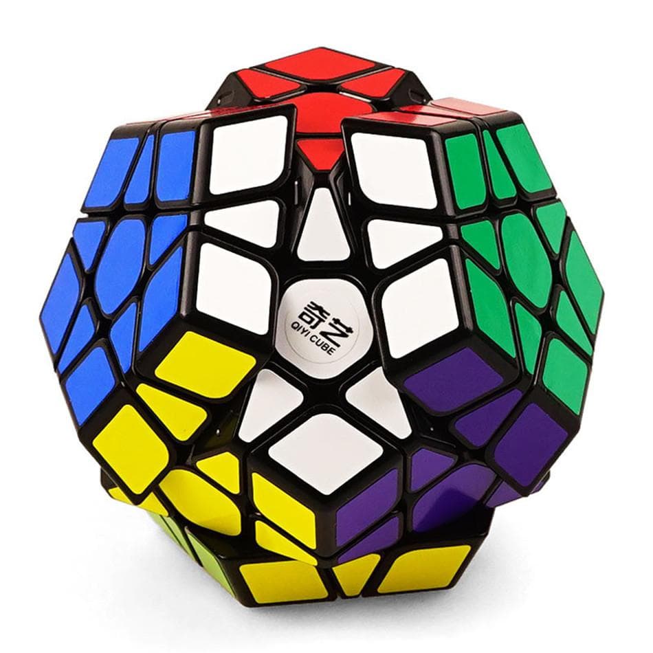 Megaminx Magische Kubus 3x3 Stickerloze Dodecaëder Snelheidsblokjes Brain Teaser Twist Puzzelspeelgoed zwart