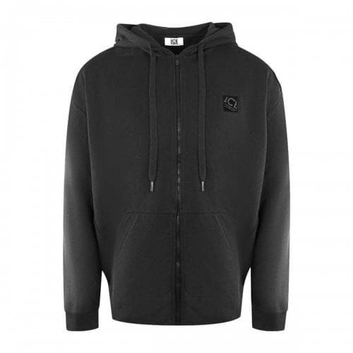 Ice Iceberg Heren Hoodie met Volledige Rits cm zwart