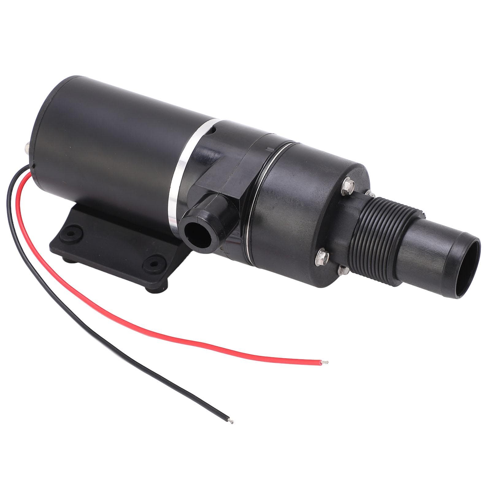 Afvalwaterpomp 45LPM 12GPM Grote Doorstroming 3 Meter Opvoerhoogte Dubbele Waaiers DC Camper Afvalpomp voor Jacht Toilet Visvijver DC 12V 14A