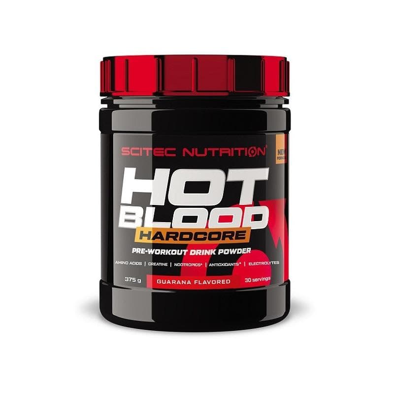 SCITEC NUTRITION - pre-workout HOT BLOOD HARDCORE, 375 gram