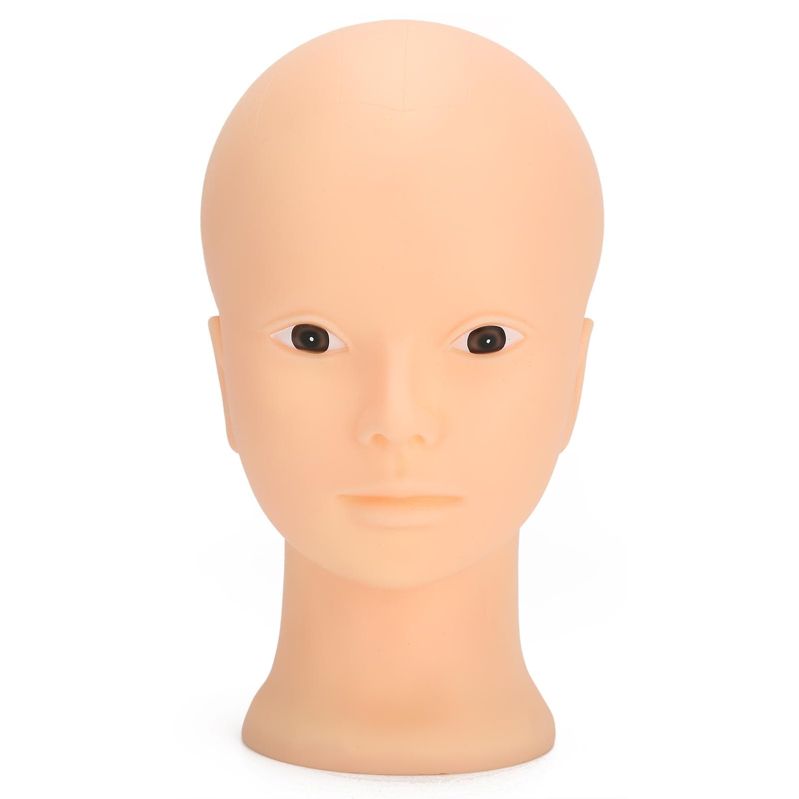 Mannequin Hoofd Make-up Training Oefenpruik Hoed Display Kaal Mannequin Hoofd 49cm zonder Make-up