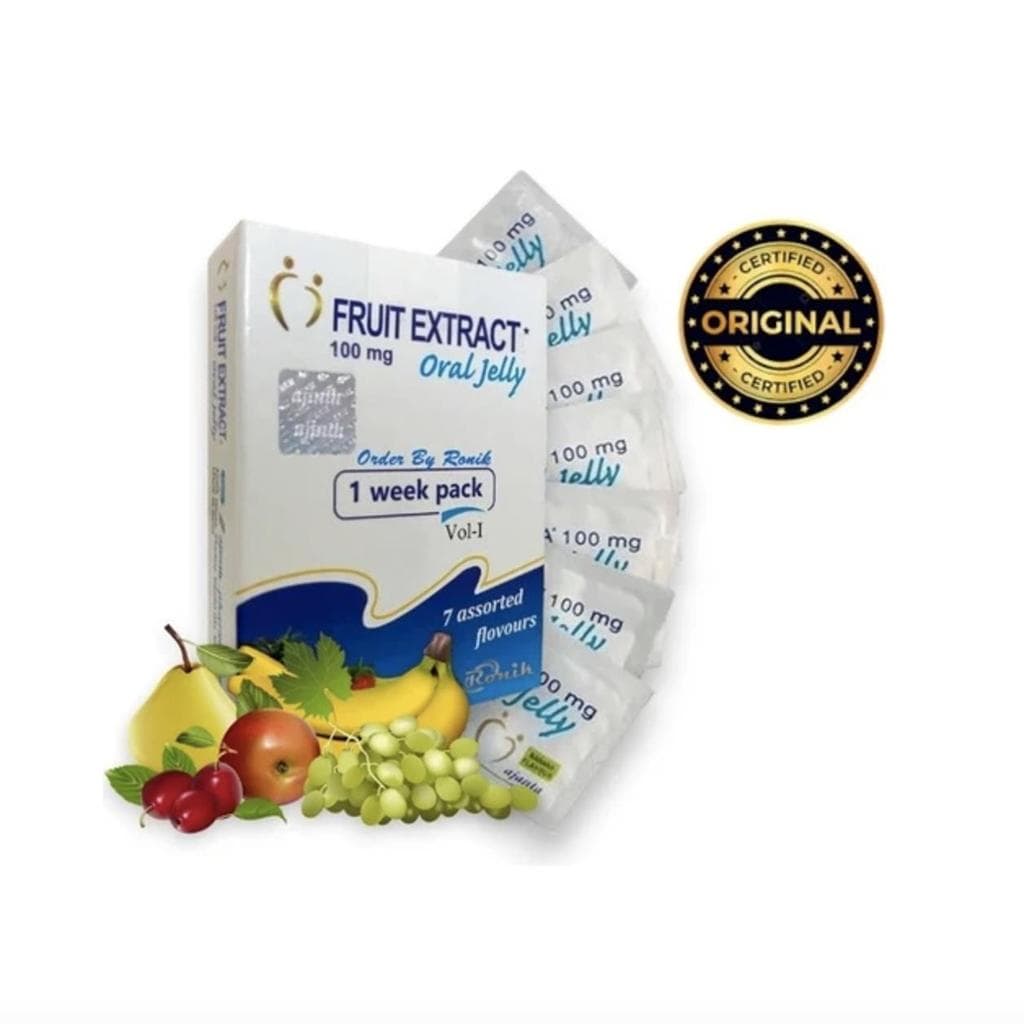 Ginseng-gel met fruitsmaak – 7-pack voor energie en vitaliteit