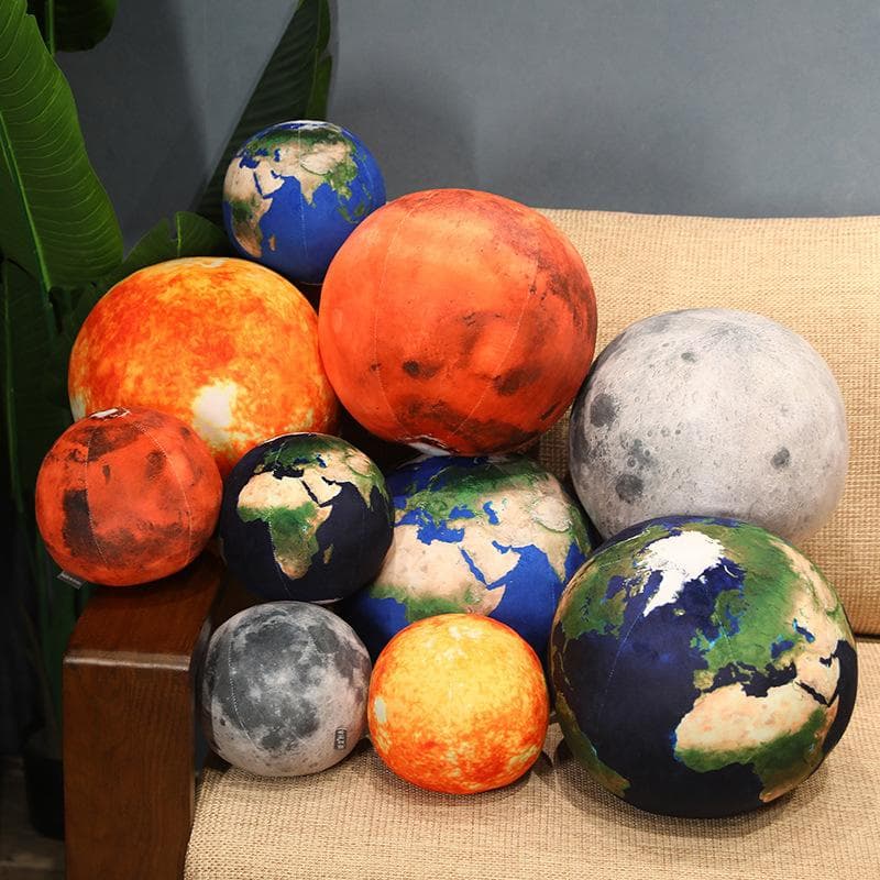 Gesimuleerd Aarde Maan Kussen Knuffel Creatieve Zon Mars Pop Universum Pop Bedrijfsevenement Cadeaus