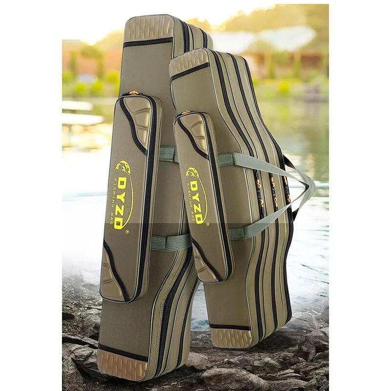 2/3/4 Layer 70 Cm-130 Cm Portable Opvouwbare Hengel Draagtas Vis Pole Tool Opbergtas case Waterdichte Visgerei XA81G