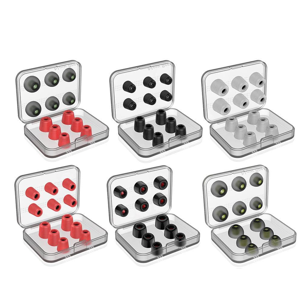 Comply Schuimrubberen Oordopjes Geluidsisolerende Oordopjes voor Oordopjes Verbeterde Muziekervaring Oordopjeshoezen Compact Lichtgewicht voor Oordopj