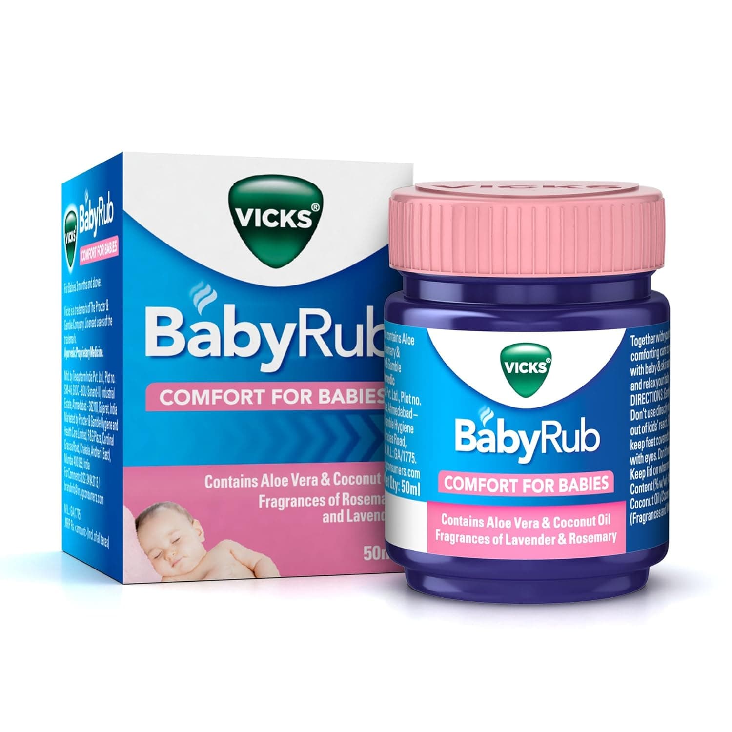 BabySlaaf (50 ml), Babyrub, Vicks