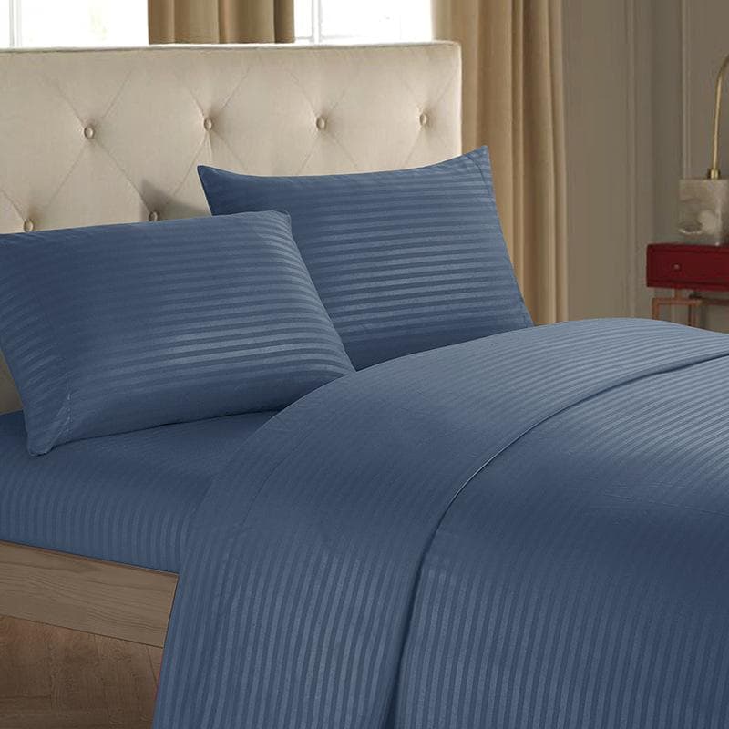 Queen / King Size 4- of 3-delige Lakenset - Comfortabele Ademende & Koelende Lakens - Hotel Luxe Bedlakens - Easy-Fit, Extra Zachte & Kreukvrije Laken