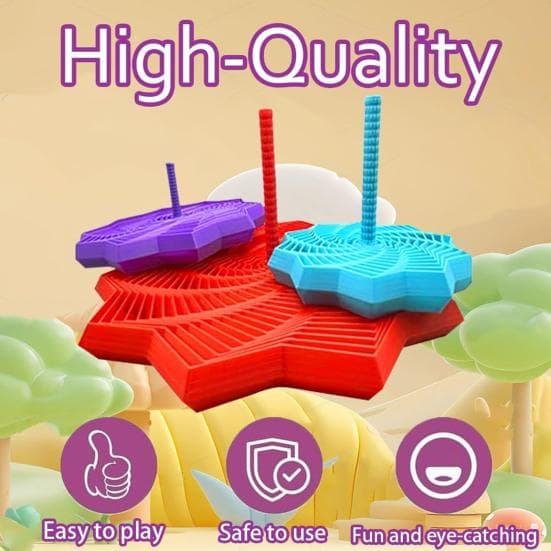 1/3 Stuks 3D Geprint Uitgebreide Fidget Ster Uitbreidbare Fractale Zeshoek met Handvat Stress Angst Verlichting Honingraat Wervelende Spiraal Ster Sen
