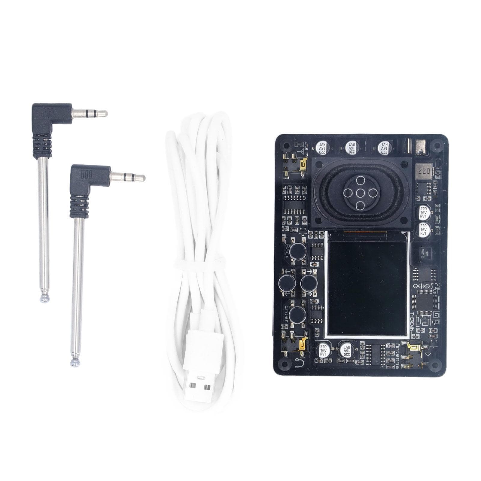 Theremin Kit Elektronisch Innovatief Mini Muziekinstrument Cadeau met Scherm