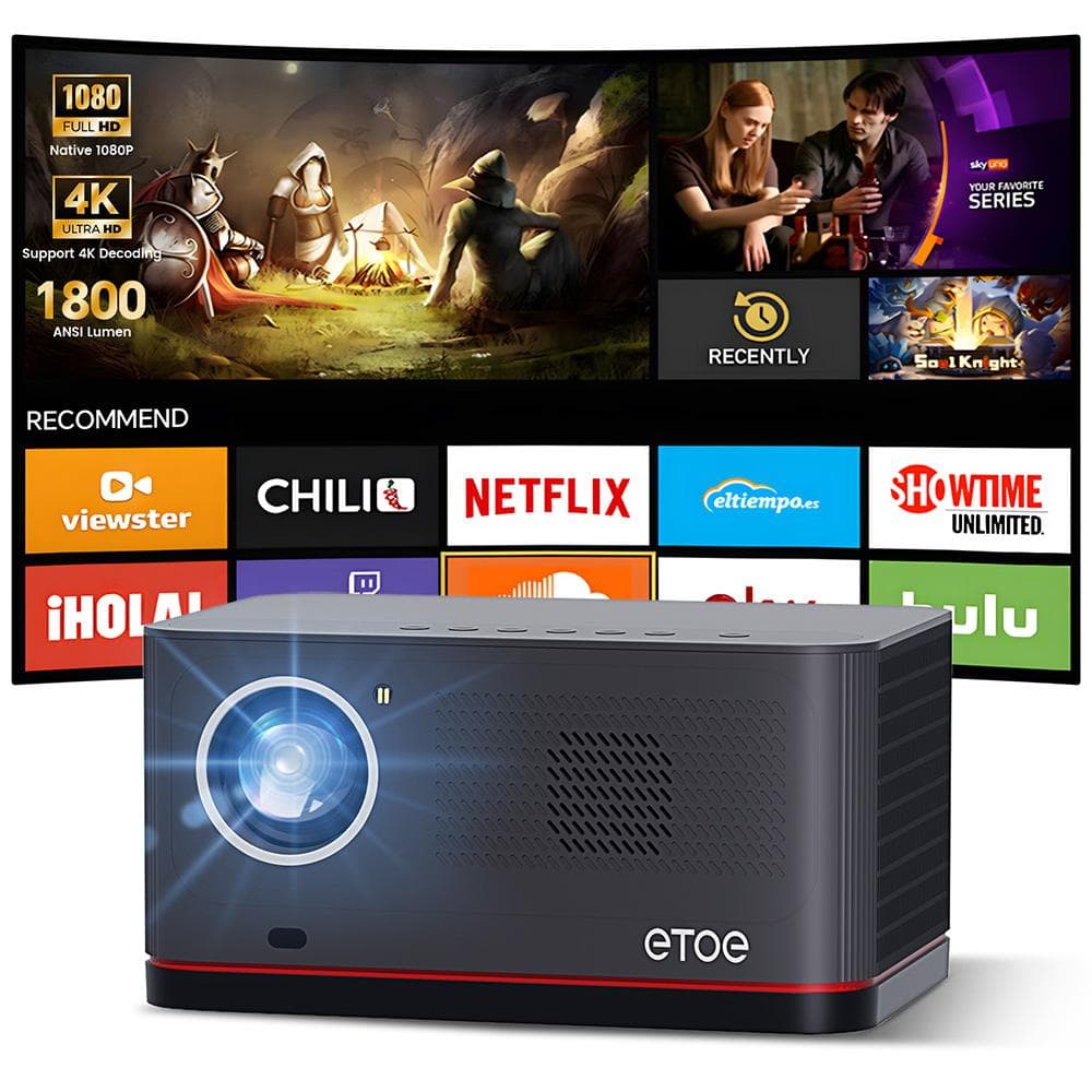 2026 Nieuwe ETOE Whale Pro Android TV Projector