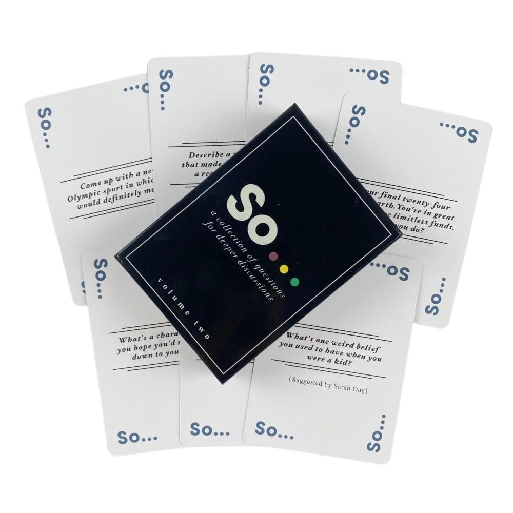So Cards Gespreksstarter - Vragen Kaartspel voor Volwassenen & Families Koppel Slaapkamer Opwindend Bord Deck Om te Spelen op een Feestje