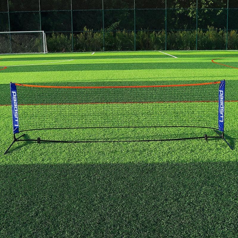 Draagbaar opvouwbaar standaard professioneel badmintonnet Indoor Outdoor Sports Volleybal Tennis Training Vierkante netten Mesh