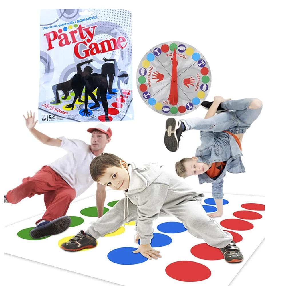 Familiefeest Multiplayer Spel Twister Spellen Binnen Buiten Speelgoed Spel Het Lichaam Draaien Voor Kinderen Volwassenen Sportief Interactief Hulpmidd