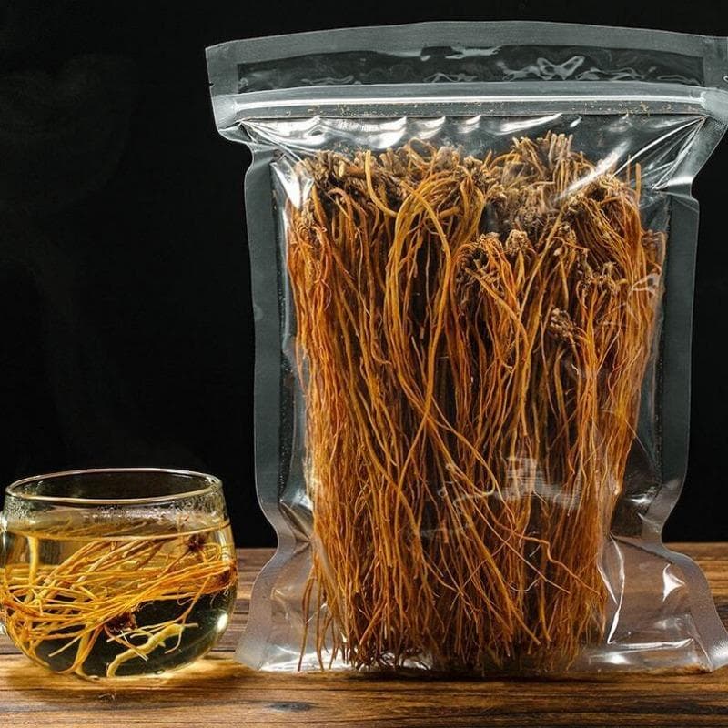 250g Gedroogde gentiaanwortel Long Dan Cao-kruid Gentiana Radix Medicinale Chinese kruiden