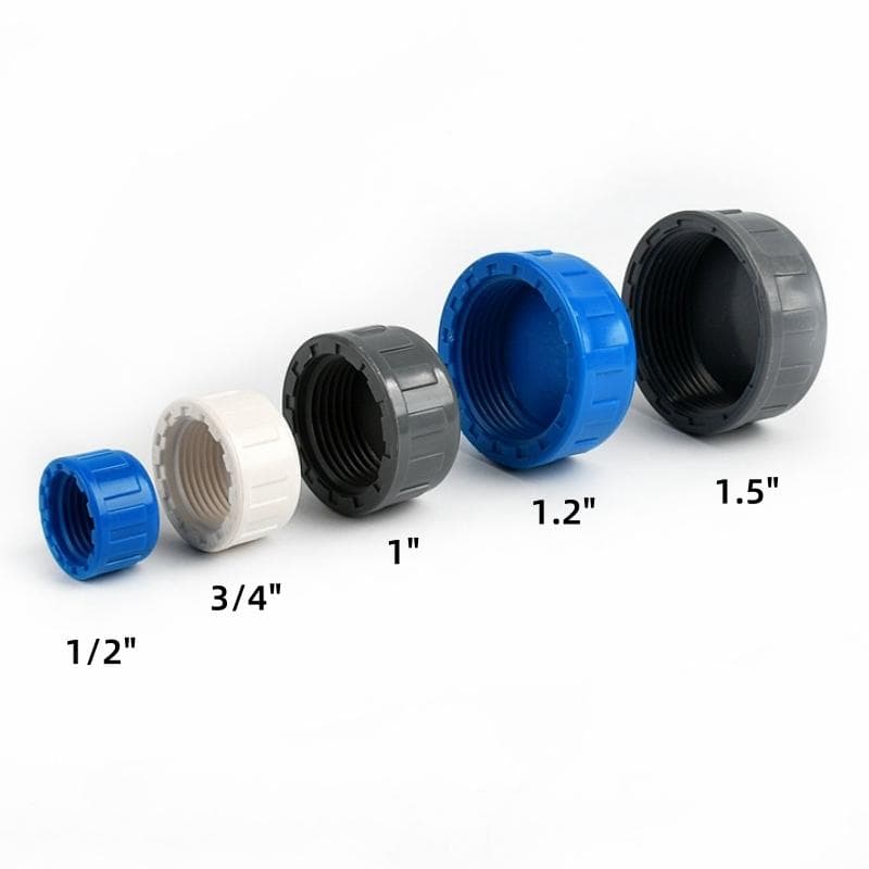 1/2 3/4 1 1.2 1.5 2 Inch PVC Pijp Binnendraad Connector Recht Elleboog T-stuk 3-Weg Adapter Voor Tuinirrigatie Aquarium Pijp