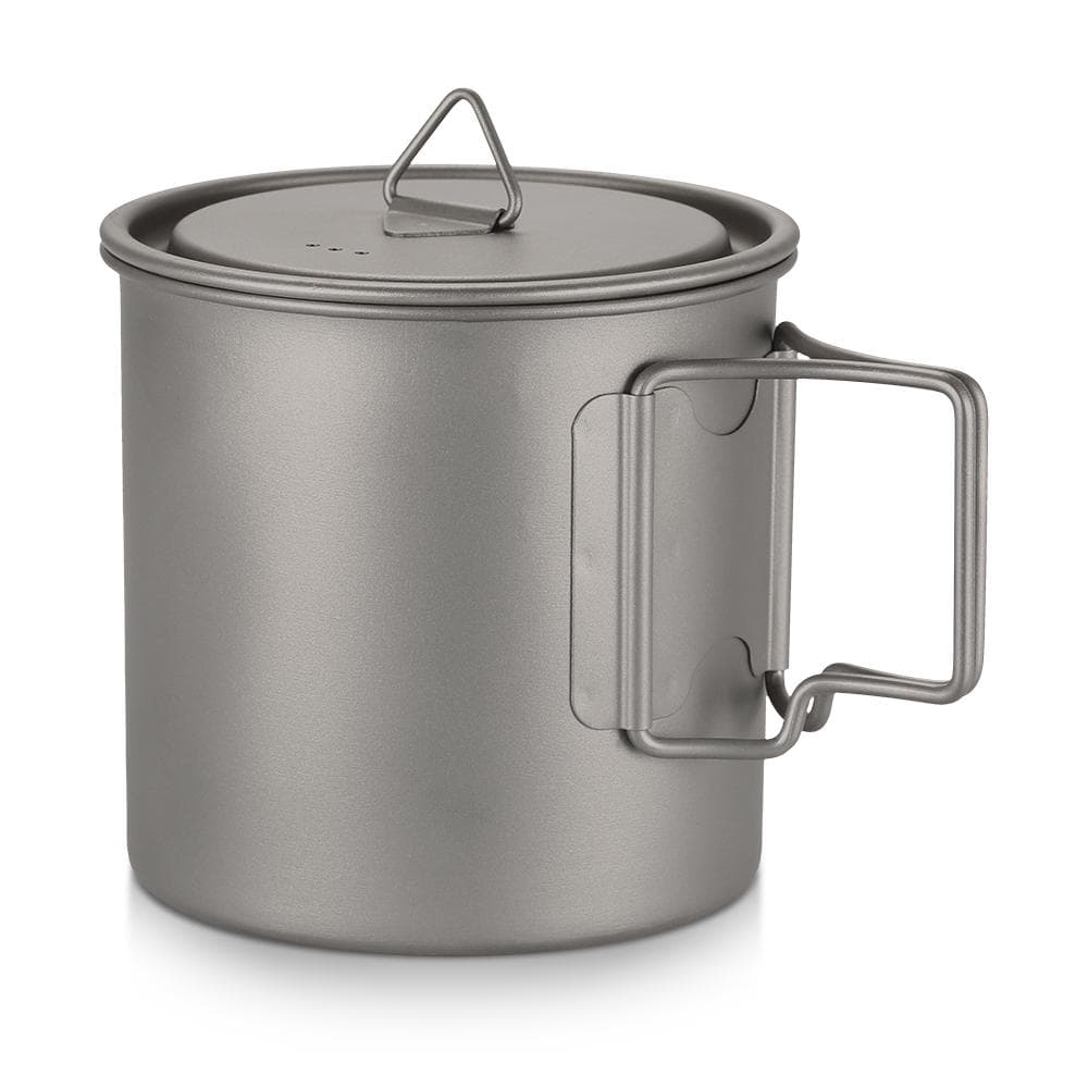Lixada Ultralight Titanium Cup Outdoor Draagbare 300 ml/350 ml/420 ml/550 ml/650 ml Camping Picknick Waterbeker