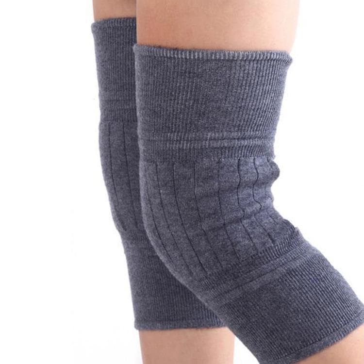 Warme Wol Kasjmier Kniewarmers & Beenwarmers voor Wintercomfort rood