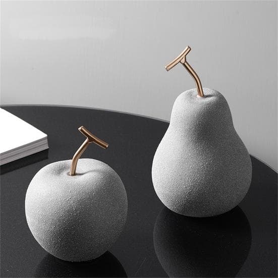 Appels Standbeeld Vrijstaand Glad Oppervlak Herbruikbaar Schoonheid Scandinavische Stijl Beeldje voor Slaapkamer