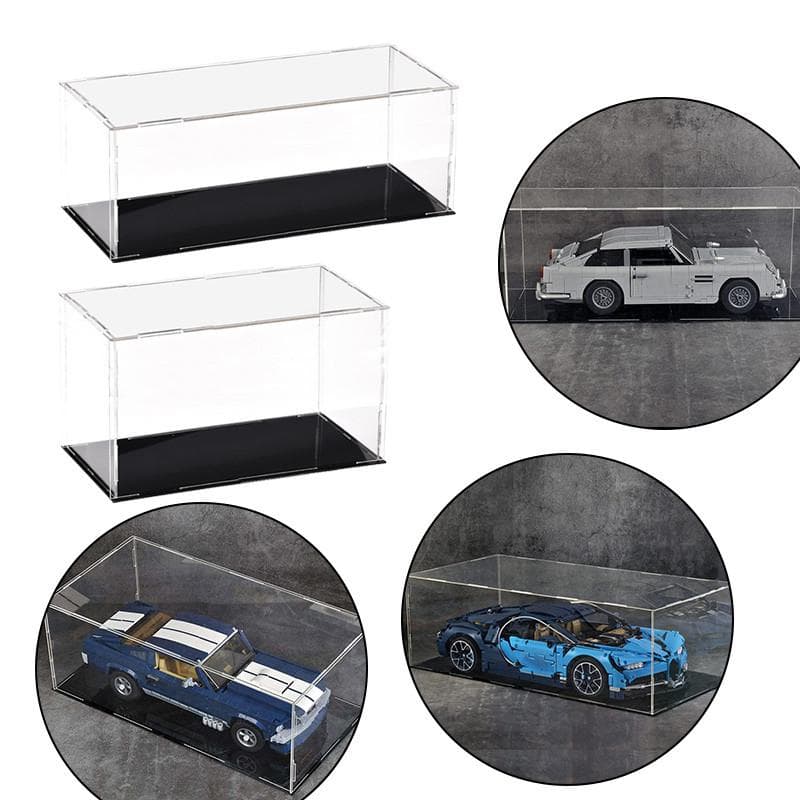 Transparante acryl vitrine opbergdoos kubus monteren stofdichte vitrine voor verzamelobjecten actiefiguren speelgoed bureaublad opslag