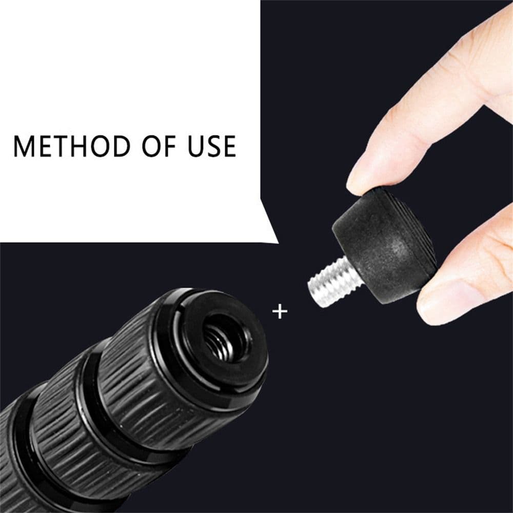 Universele Anti-slip 3/8 of 1/4 Inch Statief Monopod Rubberen Voet voor Benro Gitzo Manfrotto Statief Monopod