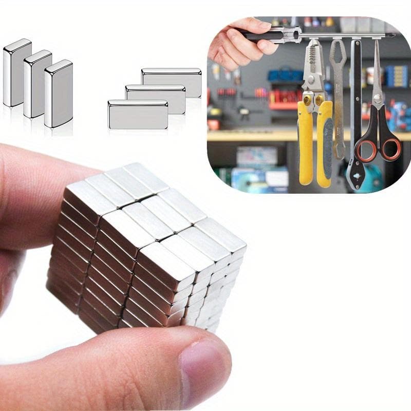 20PCS Neodymium magneet 10mm x 5mm x 2mm N35 NdFeB blok permanente magnetische Imanes voor ambachten, koelkast, gereedschapsopslag
