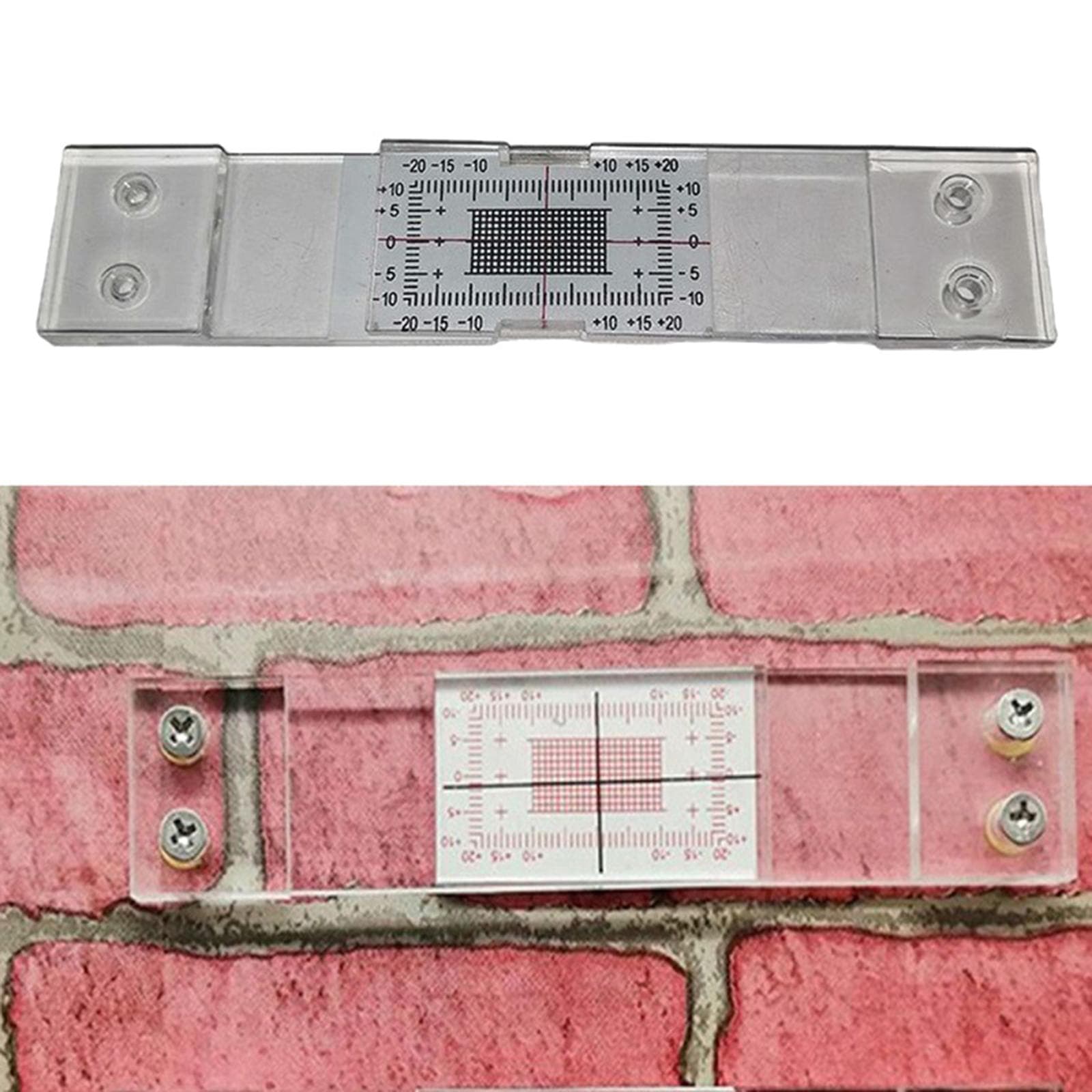 Scheurmeter Linestorm Hoek Tell-Tale Scheurindicator Voor Scheurbreedtebewaking Muur Bouwinspectie Meetinstrument